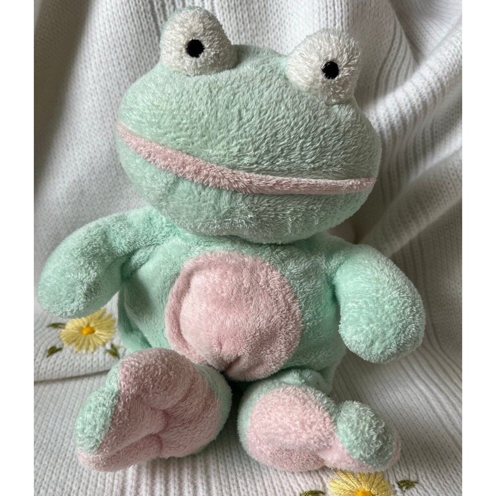 TY Pluffies 2002 Grins the Frog